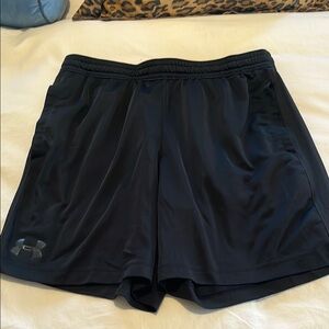 Under Armour Men's Black Athletic Shorts